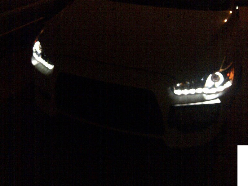 SPYDER 5042231 FITS: Mitsubishi Lancer/EVO-10 08-14 Projector Xenon/HID- LED Halo DRL Blk PRO-YD-ML08-HID-DRL-BK Headlights