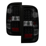 SPYDER 9036552 FITS:xTune Chevy 1500 14-16 / Silverado 2500HD/3500HD LED Tail Lights Black Smoked ALT-JH-CS14-LED-BSM Tail Lights