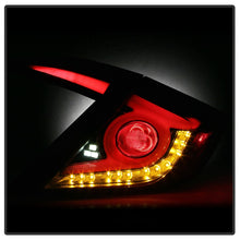 Load image into Gallery viewer, SPYDER 5086440 FITS: 16-18 Honda Civic 4 Door Light Bar LED Tail Lights Black Smoke (ALT-YD-HC164D-LB-BSM) Tail Lights