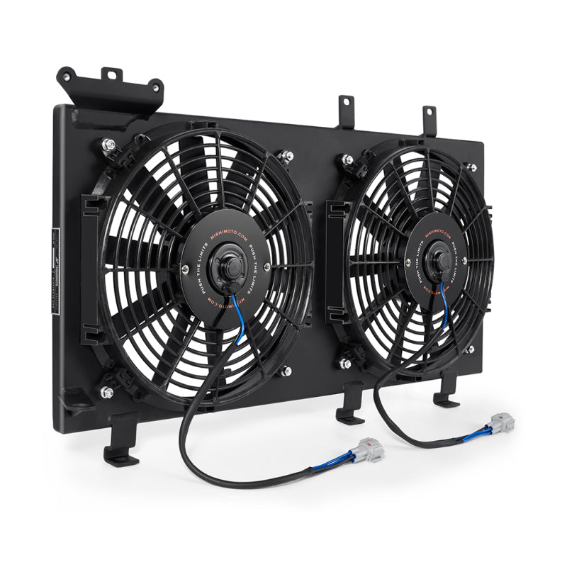 Mishimoto MMFS-WRX-01PBK FITS: Fans & Shrouds FITS: 01-07 Subaru WRX/STI PNP Aluminum Fan Shroud Black Fans & Shrouds