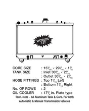 Load image into Gallery viewer, CSF 7003 FITS: 10-12 Chevrolet Camaro V8 Radiator Radiators