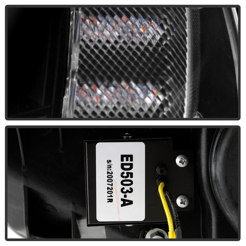 SPYDER 5087959 FITS: Apex Series 05-13 Chevrolet C6 Corvette Hi Powered LED Module Headlights Headlights