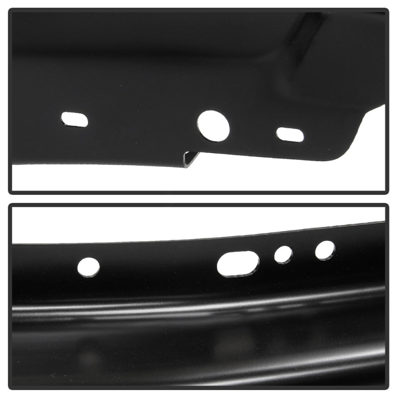 SPYDER 9948459 FITS: Ford F150 09-14 w/Fog Light Hole Front Bumper Black (OEM # 9L3Z17757DPTM) Bumper Accessories