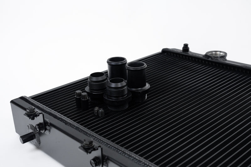 CSF 2850KB FITS: 92-00 Honda Civic w/K-Swap V3 Radiator Black Finish Radiators
