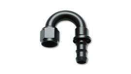 Vibrant 22808 FITS: -8AN Push-On 180 Deg Hose End Fitting Aluminum Fittings