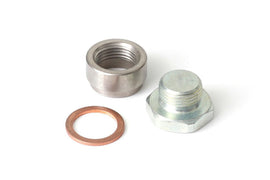 Haltech HT-010702 FITS: O2 Sensor Weld-On Bung w/Copper Washer & Blanking Plug M18 x1.5 Fittings