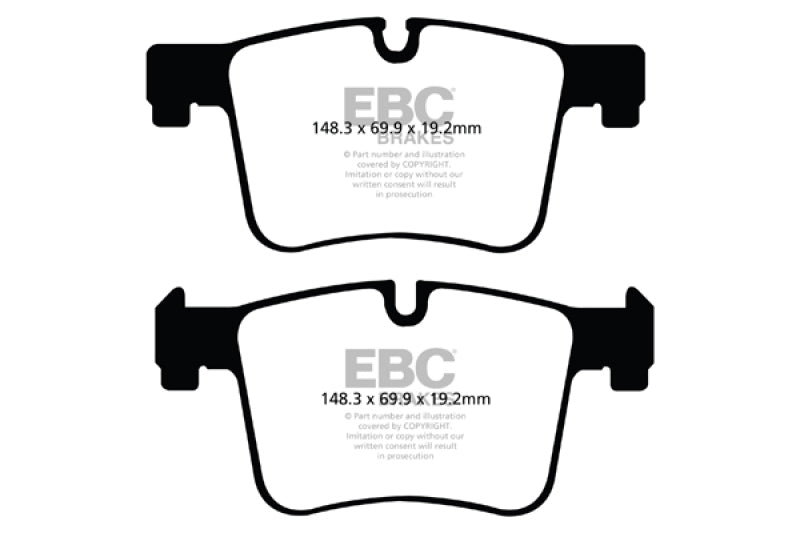 EBC UD1561 FITS: 11+ BMW X3 2.0 Turbo (F25) Ultimax2 Front Brake Pads Brake Pads OE