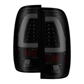 SPYDER 9038501 FITS:xTune 97-03 Ford F-150 Light Bar LED Tail Lights Black Smoke (ALT-ON-FF15097-LBLED-BSM) Tail Lights