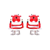 Power Stop 01-03 Acura CL Front Red Calipers w/Brackets - Pair
