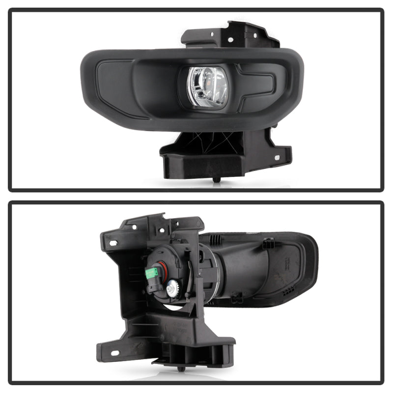 SPYDER 5086990 FITS: 19-20 Dodge Ram 1500 OEM Style Fog Lights w/Universal Switch- Clear (FL-DR19-C) Fog Lights