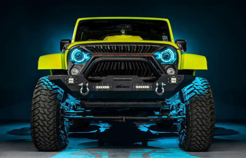 ORACLE Lighting 5876-335 FITS:Oracle Oculus 7in ColorSHIFT Bi-LED Projector Headlights for Jeep Wrangler JK Headlights