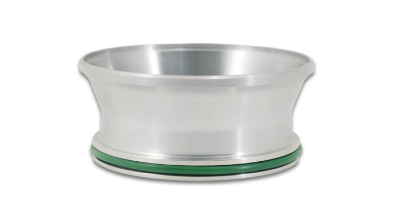Vibrant 12674 FITS: Aluminum Transition Weld Ferrule With O-Ring 4.5in OD To 4in HD Aluminum Tubing