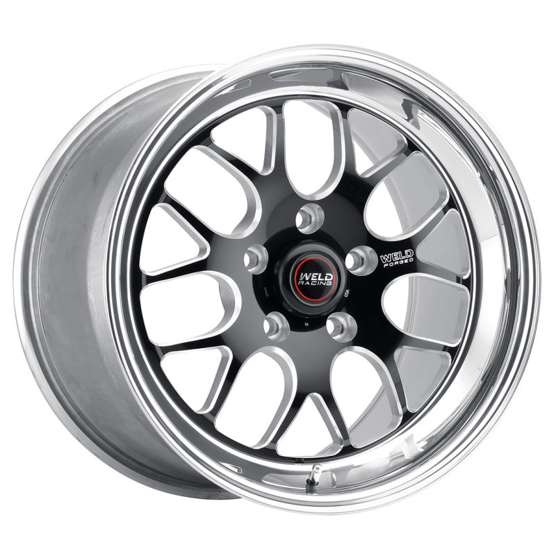 Weld 77HB7100N72A FITS: S77 17x10 / 5x120mm BP / 7.2in. BS Black Wheel (High Pad) Non-Beadlock Wheels Forged