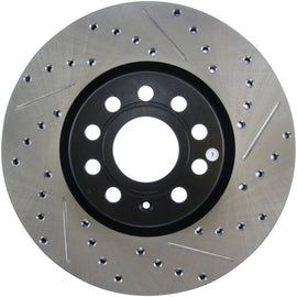 Stoptech 127.33098L FITS:StopTech Slotted & Drilled Sport Brake Rotor Brake Rotors Slot & Drilled