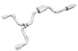 AWE Tuning 3015-32096 FITS: Volkswagen GTI MK7.5 2.0T Touring Edition Exhaust w/Chrome Silver Tips 102mm Catback