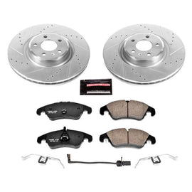 PowerStop K6140 FITS:Power Stop 14-18 Audi A6 Front Z23 Evolution Sport Brake Kit Brake Kits Performance D&S