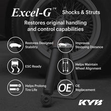 Load image into Gallery viewer, KYB 3418003 FITS: 14-18 BMW X5 / 15-19 BMW X6 (Exc. Elec. Cont. Susp.) Excel-G Strut Rear Left Shocks and Struts