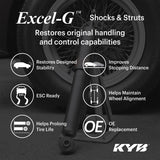 KYB 3418003 FITS: 14-18 BMW X5 / 15-19 BMW X6 (Exc. Elec. Cont. Susp.) Excel-G Strut Rear Left Shocks and Struts