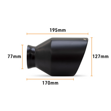 Load image into Gallery viewer, Mishimoto MMEXH-TIP-MOPARBK FITS: Muffler FITS: 15-23 Dodge Charger/Challenger Muffler Tip Pair 5in Black Muffler