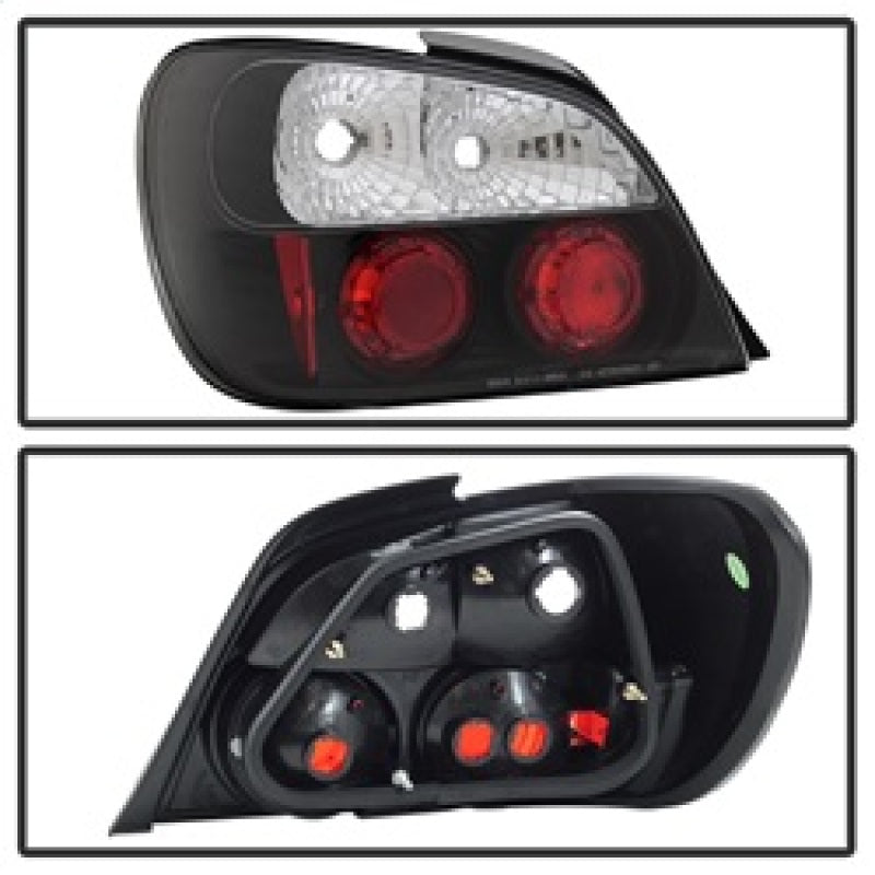 SPYDER 5007193 FITS: Subaru Impreza WRX/Sti 02-03 4Dr (Not Fit Wagon)Euro Style Tail Lights Black ALT-YD-SI01-BK Tail Lights