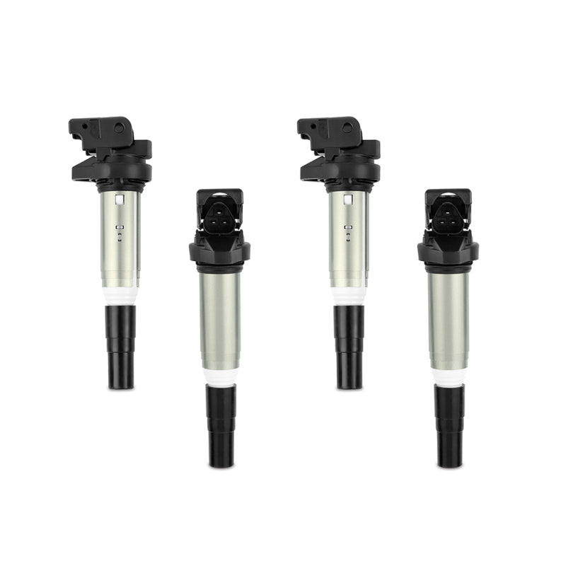 Mishimoto MMIG-BMW-0204 FITS: Ignition Coils FITS: 2002+ BMW M54/N20/N52/N54/N55/N62/S54/S62 Four Cylinder Ignition Coil Set of 4 Ignition Coils