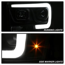Load image into Gallery viewer, SPYDER 5085306 FITS: Dodge Ram 1500 06-08 V2 Projector Headlights Light Bar DRL Black (PRO-YD-DR06V2-LB-BK) Headlights