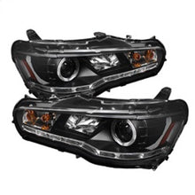 Load image into Gallery viewer, SPYDER 5042231 FITS: Mitsubishi Lancer/EVO-10 08-14 Projector Xenon/HID- LED Halo DRL Blk PRO-YD-ML08-HID-DRL-BK Headlights