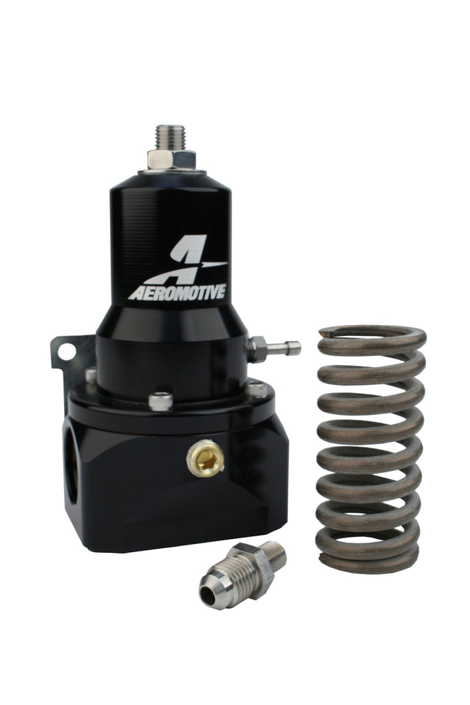 Aeromotive 13134 FITS: Regulator 30-120 PSI .313 Valve 2x AN-10 Inlets / AN-10 Bypass Fuel Pressure Regulators