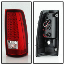Load image into Gallery viewer, SPYDER 5008787 FITS:xTune Chevy Silverado 1500/2500/3500 03-06 LED Tail Lights Red Clear ALT-ON-CS03-LED-RC Tail Lights