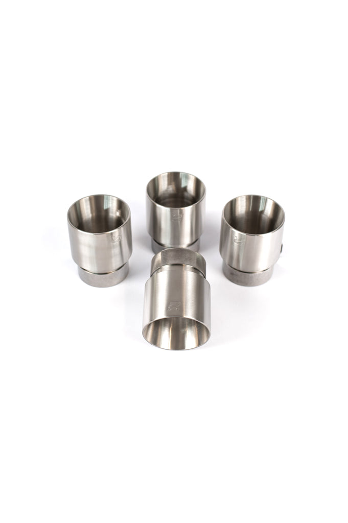 RENNELEMENT 4” INCH Exhaust Tips for OEM Exhaust