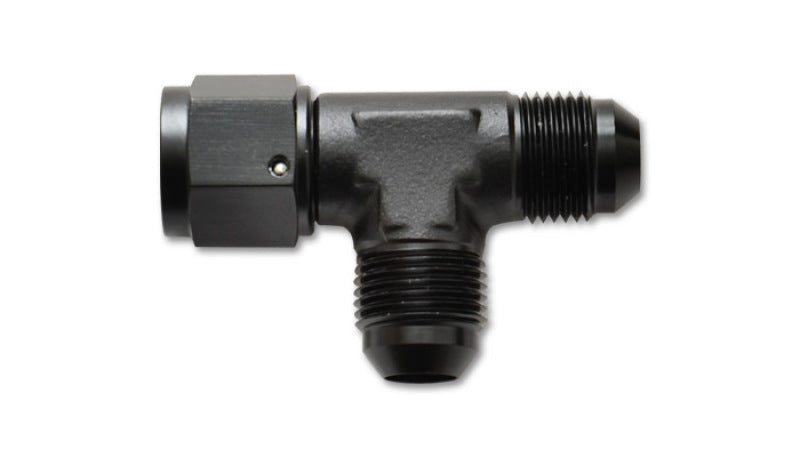 Vibrant 10743 FITS: -8AN Tee Fitting with Female -8AN Swivel Fittings