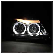 Load image into Gallery viewer, SPYDER 5009029 FITS: BMW E90 3-Series 06-08 (4 dr) Proj LED Halo Amber Reflctr Rplc Bulb Smke PRO-YD-BMWE9005-AM-S Headlights