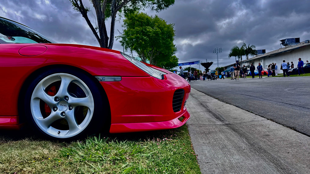 BetterBodies Motorsport Porsche 996 Turbo front lip spoiler, racing style upgrade for 1999-2004 front bumper enhancement.