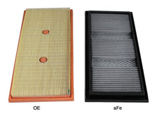 Load image into Gallery viewer, aFe 31-10250 FITS: MagnumFLOW OEM Replacement Air Filter Pro DRY S 12-14 Mercedes-Benz C/E/ML-Class V6 3.5L Air Filters Drop In