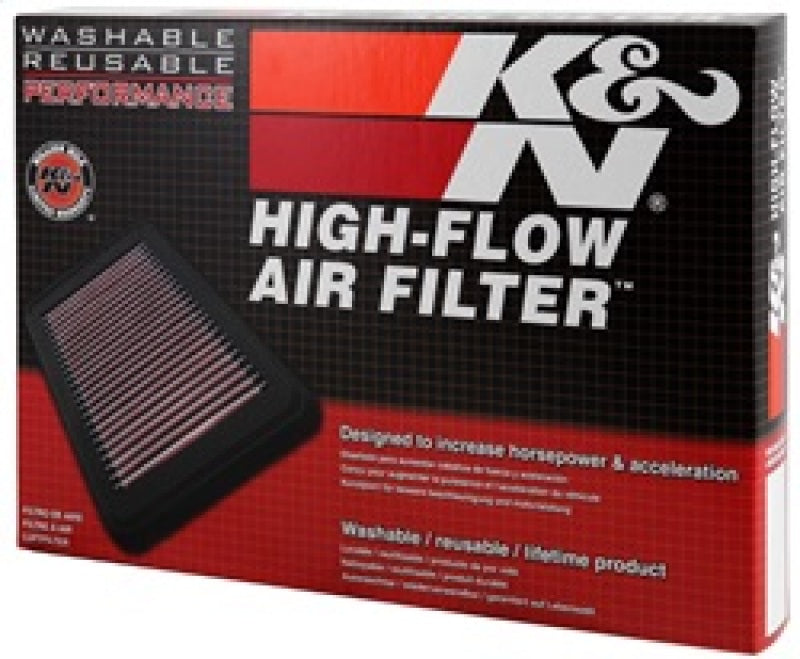 K&N Engineering 33-2494 FITS:K&N Replacement Air Filter 05-09 Ferrari F360 11.125in O/S Length x 7.625 O/S Width x 1.313in H Air Filters Drop In