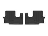 WeatherTech 2026 Hyundai Palisade/Palisade Hybrid Rear All-Weather Floor Mats 3rd Row - Black