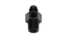 Load image into Gallery viewer, Vibrant 16496 FITS: -6AN Male to 3/8in NPT Male Union Adapter Fitting w/ 1/8in NPT Port Fittings