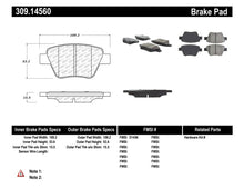 Load image into Gallery viewer, Stoptech 309.14560 FITS:StopTech Performance Volkswagen Rear Brake Pads Brake Pads Performance