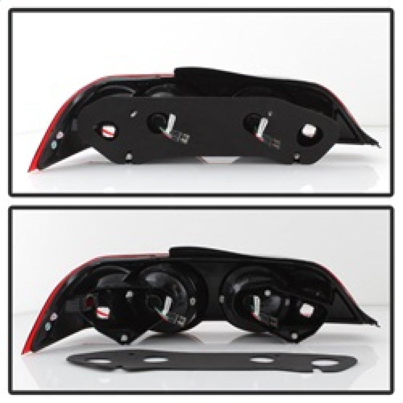SPYDER 5000385 FITS: Acura RSX 02-04 LED Tail Lights Red Clear ALT-YD-ARSX02-LED-RC Tail Lights