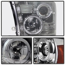 Load image into Gallery viewer, SPYDER 5010056 FITS: Dodge Ram 1500 09-14 10-14 Projector Headlights Halogen- LED Halo LED- Smke PRO-YD-DR09-HL-SM Headlights