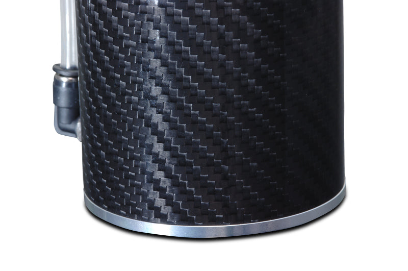 Mishimoto MMOCC-CF FITS: Fittings FITS: Carbon Fiber Oil Catch Can 10mm Fittings Fittings
