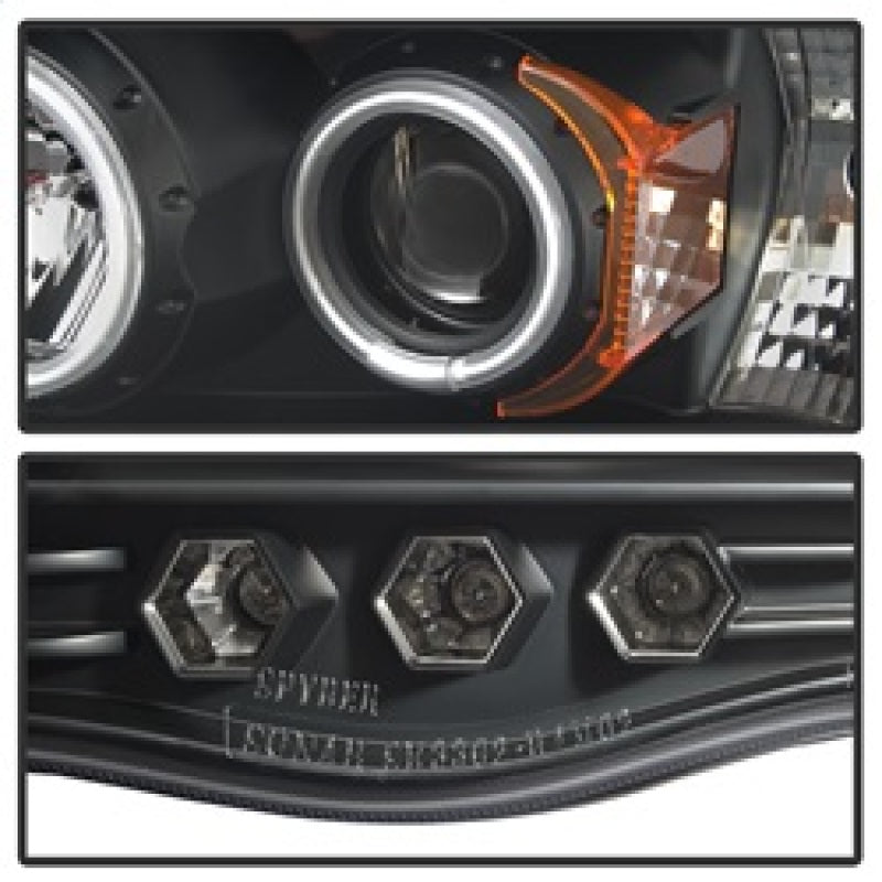 SPYDER 5009951 FITS: Dodge Ram 1500 02-05 03-05 Projector Headlights CCFL Halo LED Blk PRO-YD-DR02-CCFL-BK Headlights