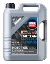 Load image into Gallery viewer, LIQUI MOLY 20448 FITS: 5L Top Tec 4600 Motor Oil 5W30 Motor Oils