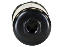 Load image into Gallery viewer, AEM 50-1009 FITS: 400LPH High Pressure Inline Fuel Pump M18x1.5 Female Inlet to M12x1.5 Male Outlet Fuel Pumps