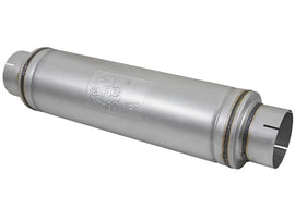 aFe 49M00023 FITS: ATLAS Aluminized Steel Muffler 5in Center/Center 24in L x 7in Diameter Round Body Muffler