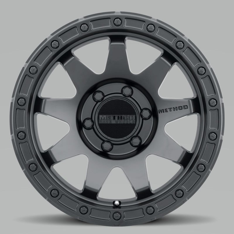 Method Wheels MR31789060503 FITS:Method MR317 18x9 +3mm Offset 6x5.5 106.25mm CB Matte Black Wheel Wheels Cast