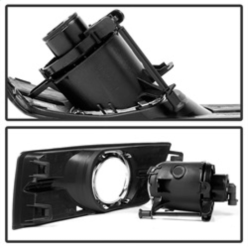 SPYDER 5080479 FITS: Cadillac SRX 2010-2015 OEM Style Fog Lights W/Universal Switch Clear FL-CASRX10-C Fog Lights