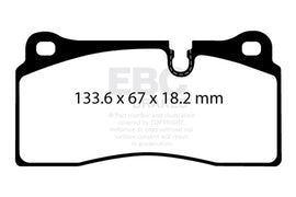 EBC DP32425C Brake Pads - Performance