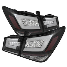 Load image into Gallery viewer, SPYDER 5076595 FITS: Chevy Cruze 2011-2014 Light Bar LED Tail Lights Black ALT-YD-CCRZ11-LBLED-BK Tail Lights