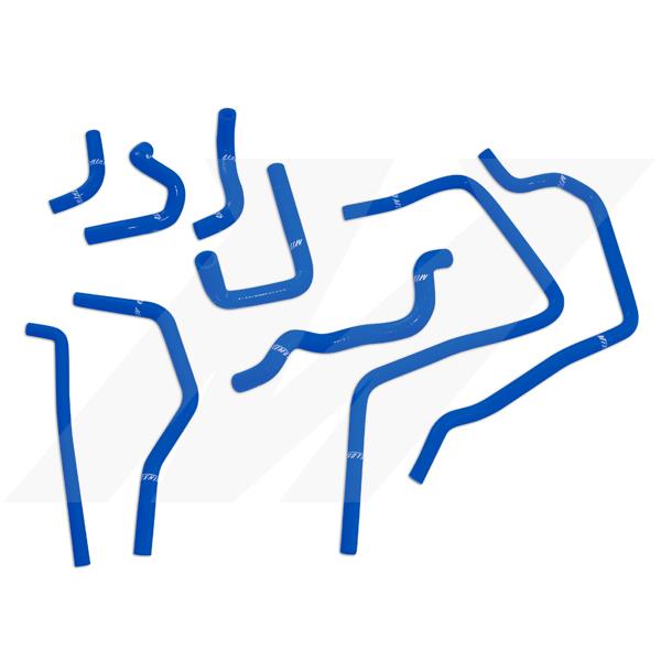 Mishimoto MMHOSE-SUB-ANCBL FITS: Hoses FITS: 01-05 Subaru WRX Blue Silicone Ancillary Hoses Hoses